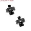 Tripod Adapter 1/4" Male to 1/4" Male to 3/8" Male Screw Connectors For GoPro Hero 13 12 11 10 9 Insta360 X5 X4 X3 DJI Action
