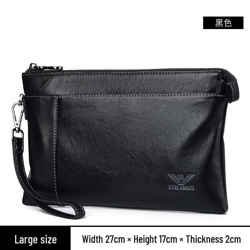 MDNG Men's Casual PU Leather Clutch Bag