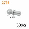 Bulk Technical Connector Pin Peg Cross Axle Building Blocks Parts Compatible with 2780 3673 6558 6562 MOC Bricks Toys