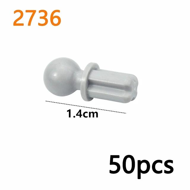 Bulk Technical Connector Pin Peg Cross Axle Building Blocks Parts Compatible with 2780 3673 6558 6562 MOC Bricks Toys