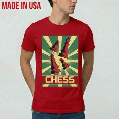 New Chess Propaganda Tactic Strategy T-Shirt Made In USA S-2XL