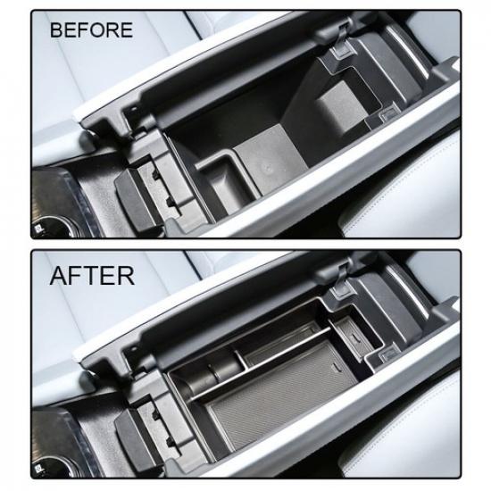 Fits -2026 Nissan Rogue Center Console Armrest Storage Box Organizer Tray