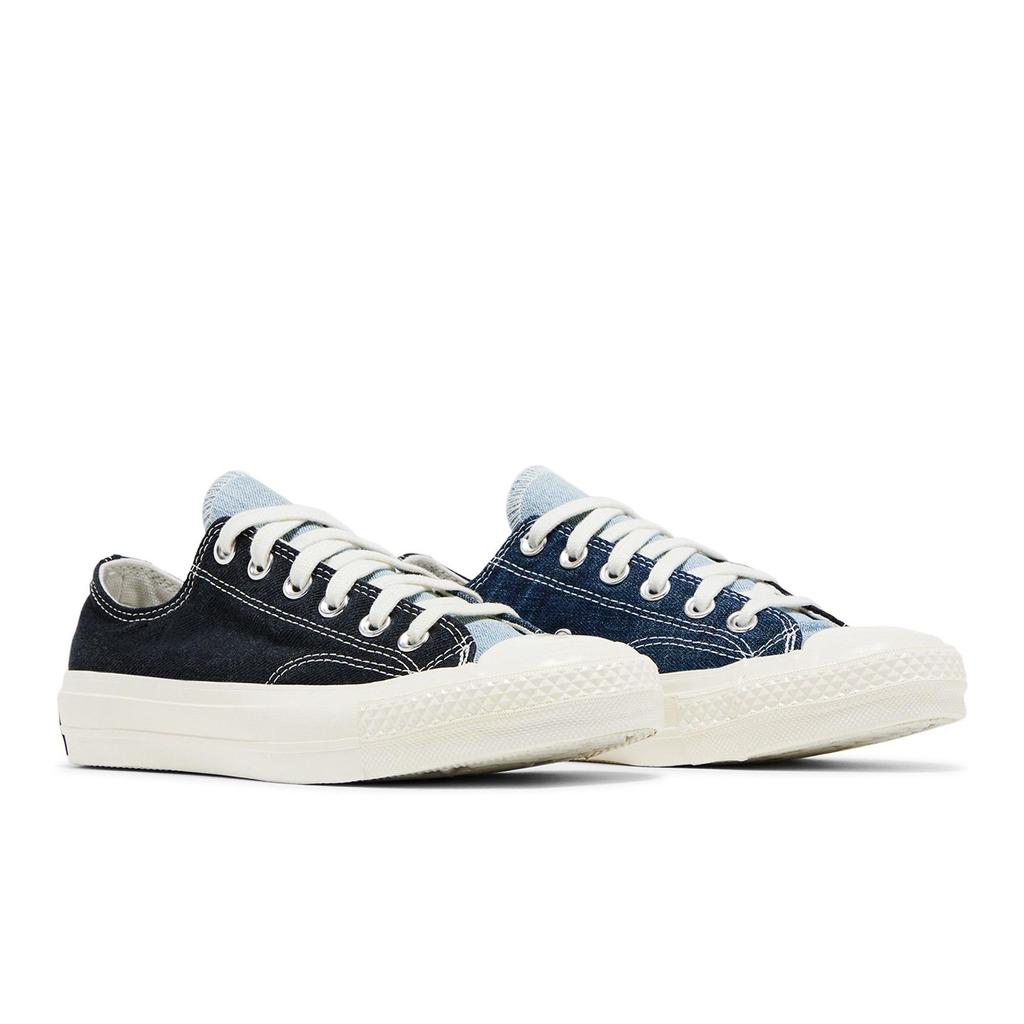 Converse Chuck 70 Ox 'Tri-Panel Denim' (Unisex) Dark Denim / Light Denim / Egret Canvas Shoes 166287C