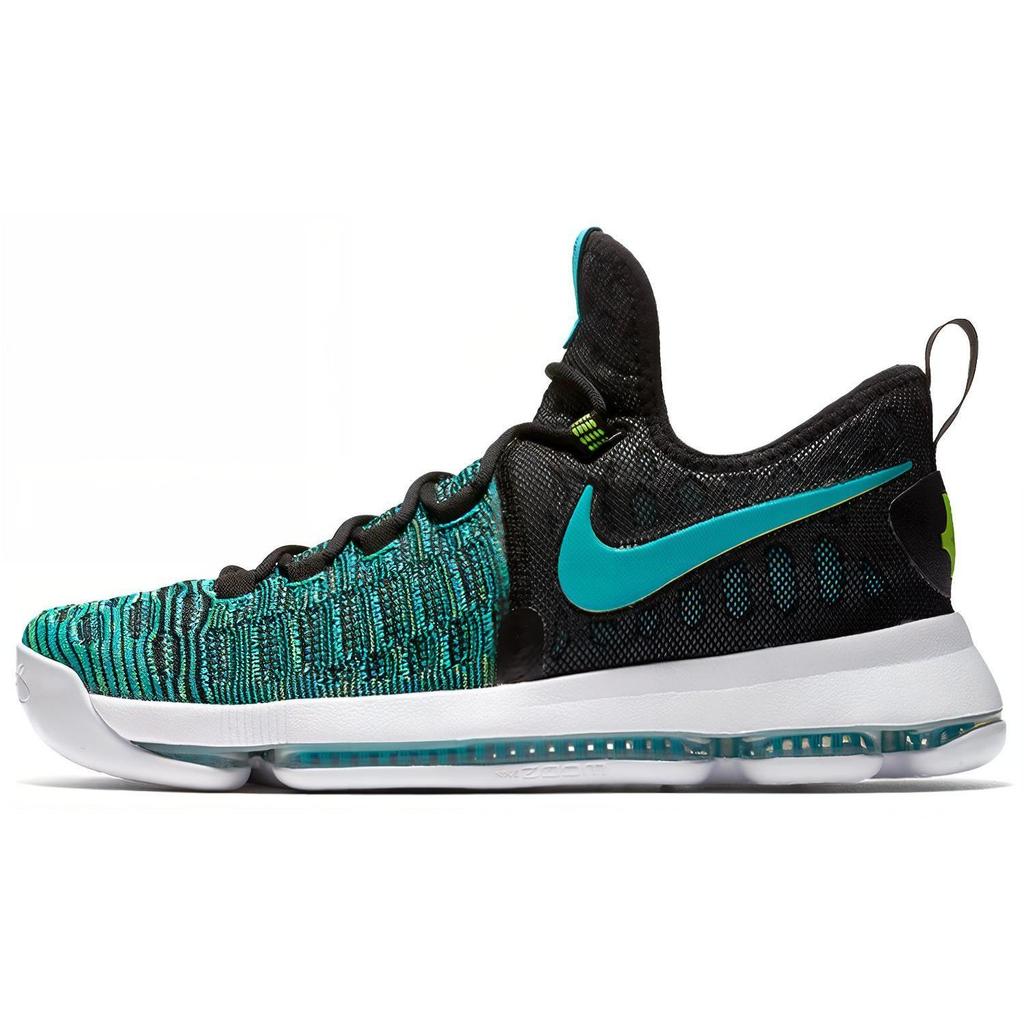 Nike KD 9 'Birds of Paradise' (Unisex) Black / Clear Jade Basketball Shoes 843392 300