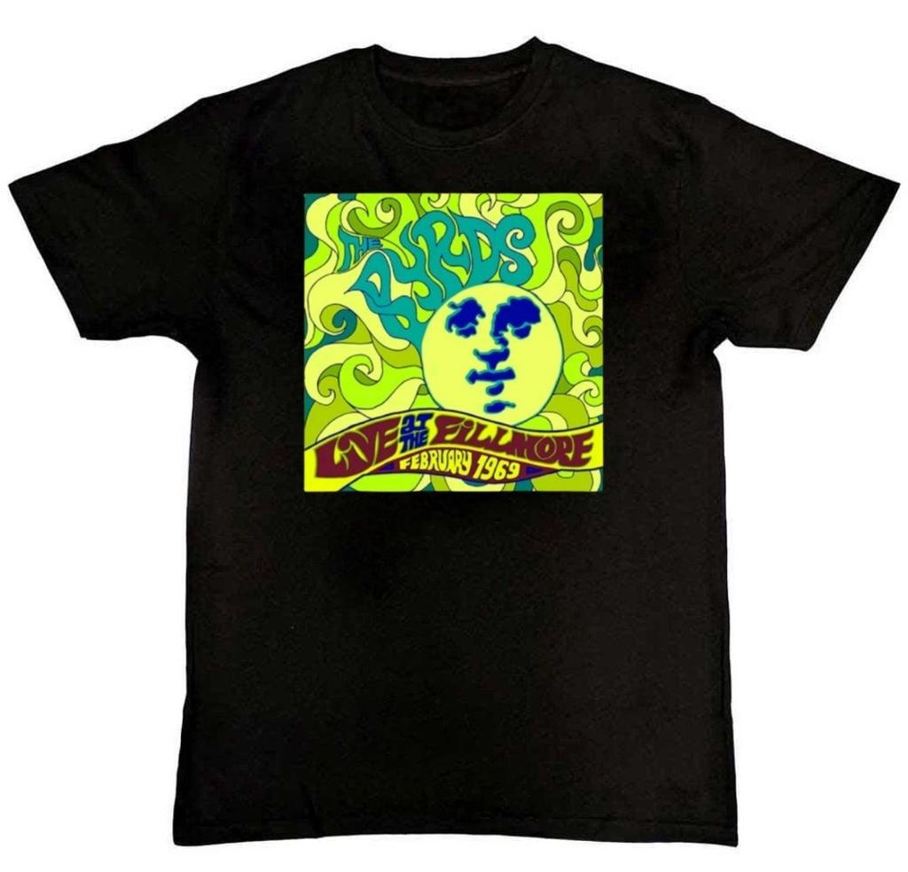The Byrds Band Live At The Fillmore Mens T-Shirt S-4XL