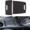 Carbon Fiber Middle Console Cover Trim Fit for Mercedes Benz A GLA CLA 2013-18