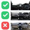 Fit for Toyota Land Cruiser Prado 120 J120 2003-2009 Dashmat Dashboard Cover Pad Protective Carpet Accessories DashMat Sunshade
