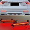 2PCS Car LED Rear Lights For Great wall Haval F7 F7X Turn Signal Reflector Bumper Lamp Brake Light Fog light Foglamp