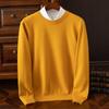 Men's Plus Size Knitwear: Autumn/Winter V-Neck Business Sweater