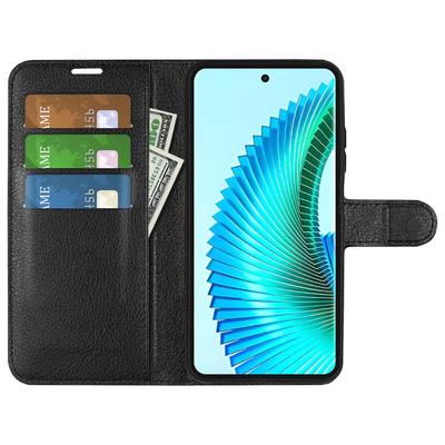 Etui portfelowe ze skóry PU do Honor X50 5G/X9b 5G/Magic6 Lite 5G, ochronne etui na telefon