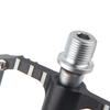 Aluminum Alloys Mountain Bicycles Pedal Light Weight Antiskid Bicycles Pedal Wide Flat Cycling Pedal Easily To Install
