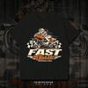 Classic Motor Racing Wounisex Racing Printed Graphic T-Shirt Unisex's And Wounisex's Short Sleeve Breathable Motorcycle T-Shirt