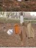 ISE MOUNT 3M Reflective, Windproof, and Adjustable Bead-Type Clothesline for Outdoor Use