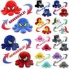 Plush Spiderreversible Octopus Toy Batdoublesided Flip Stuffed