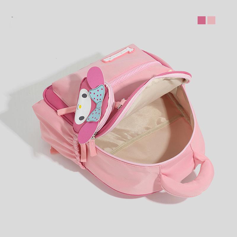 Kindergarten school bag girls children go out small backpack pink cute backpack girls bag Melody bag