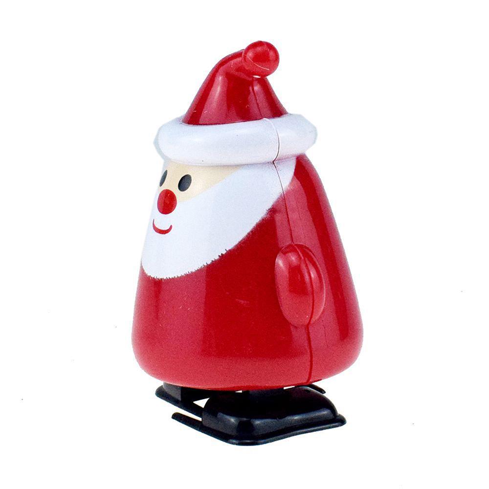 Plastic Santa Claus Toys Wind Up Clockwork Toy For Kids Toy Christmas Gifts Prop,Prop