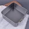3Pcs/Set Carbon Steel Square Shape Cake Tins Mold Non Stick Baking Trays Pan