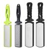Double Sided Kitchen Knife Sharpener Diamond Sharpening Stone Coarse and Fine Grits Sharpen Tools with NonSlip Handle