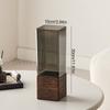10/12x25/30cm Ornaments Multifunctional Acrylic Vase High-End Square Shape Elegant Home Decor Minimalist 1 Set