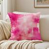 Watercolor Abstract Textures Pillow Case Organic Short Plush Cushion Covers Breathable Washable WrinkleResistant