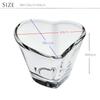 Toyo Sasaki Glass Hanakazari Heart Made in Dishwasher Glass Small Cup, Japan, Safe, Bowl, Plate, Dish, Plate, P-20302
