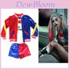 Atemberaubendes Halloween-Mädchenkostüm mit Suicide Squad Harley Quinn Design für Kinder
