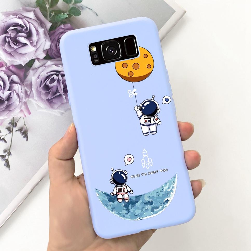 New For Samsung Galaxy S8+ SM-G955F Case Luxury Flower Butterfly Soft Silicone Cover For Samsung S8+ S8Plus S8 Bumper Phone Case