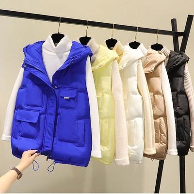 Cappotti della tuta sportiva della maglia del cotone delle donne allentate coreane invernali con abiti casual con cappuccio