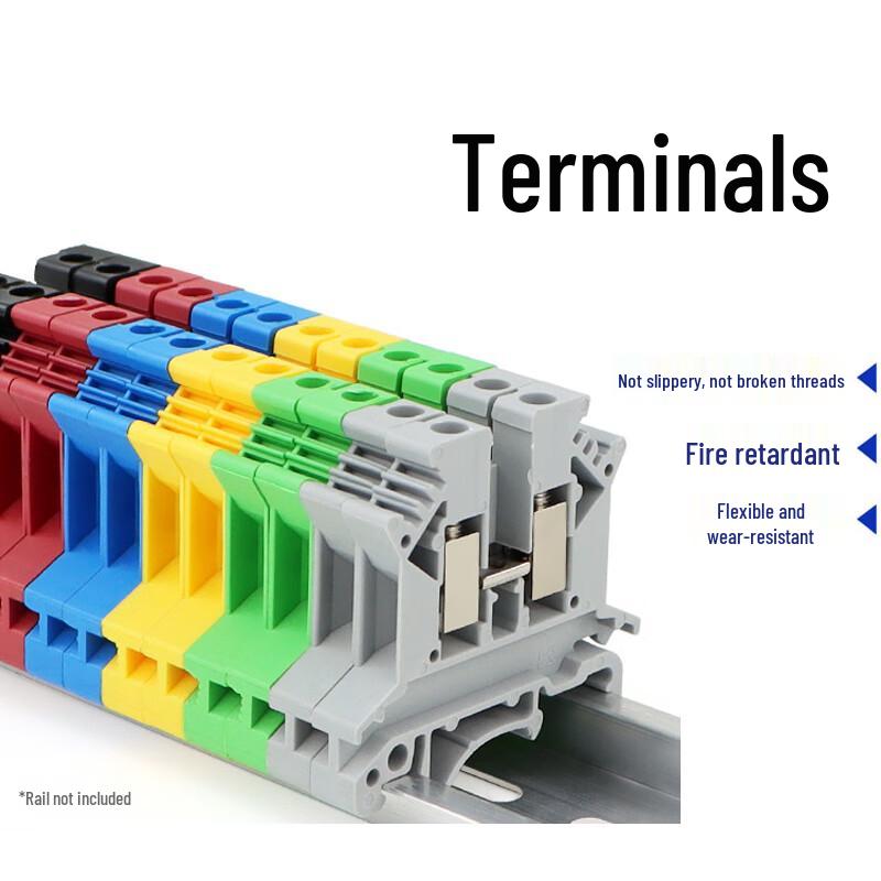 UK2.5B Rail-Mounted Terminal Block