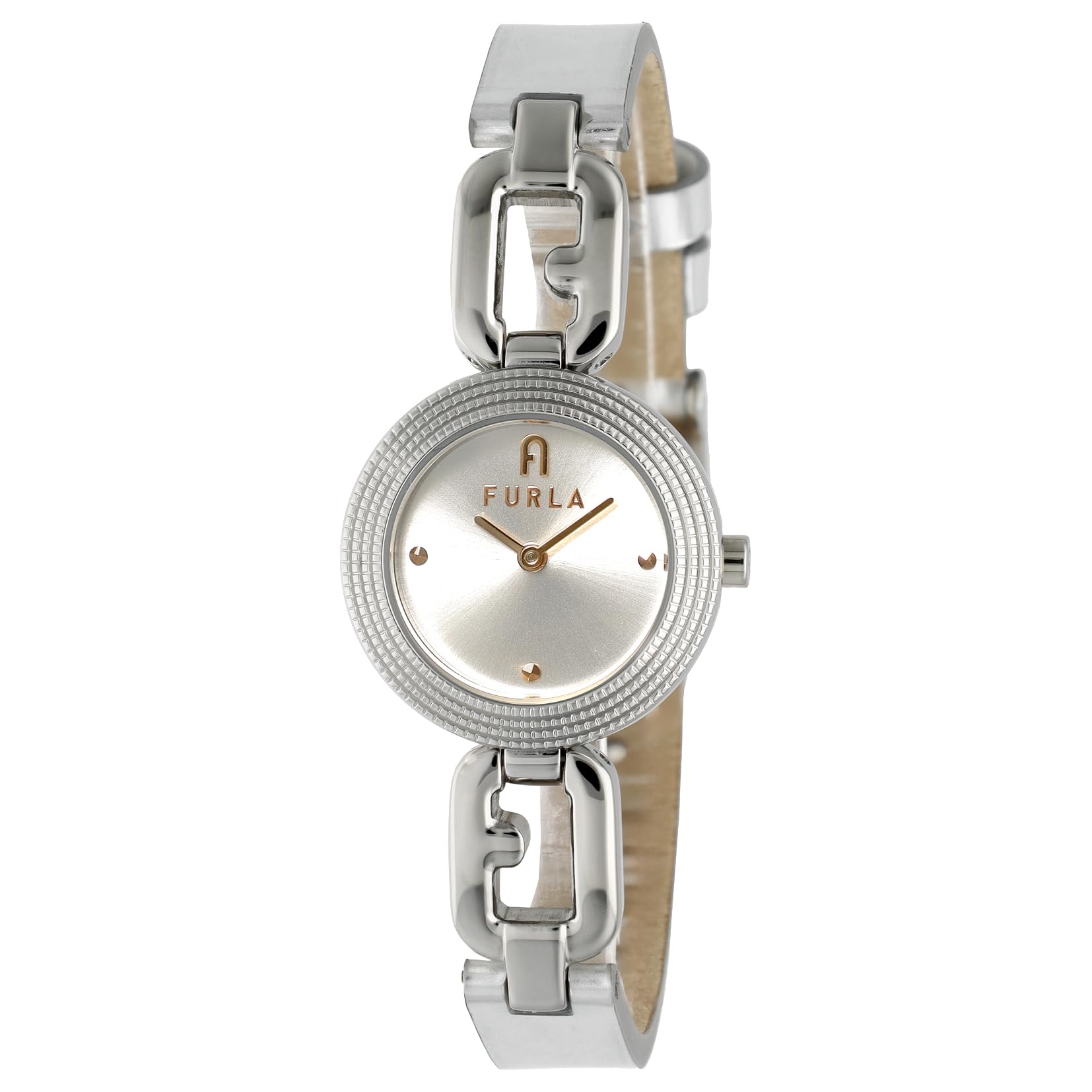 Часы Furla Arco Chain WW00015021L1 Белые [Furla] Женские [Товар] серебряный