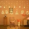 LED Hanging Curtain Lights Star Moon Bulb Wish Balls For Bedroom Window Party Table Decor For Teens Couples Christmas New Year