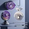 Portable USB Desktop Circulation Fan - Silent, Multi-functional, Oscillating