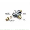 New Silver 3 Way for T Piece Brake Pipe With 3 Male Short Metric Copper 3/16 10mm Inch Replacement Parts