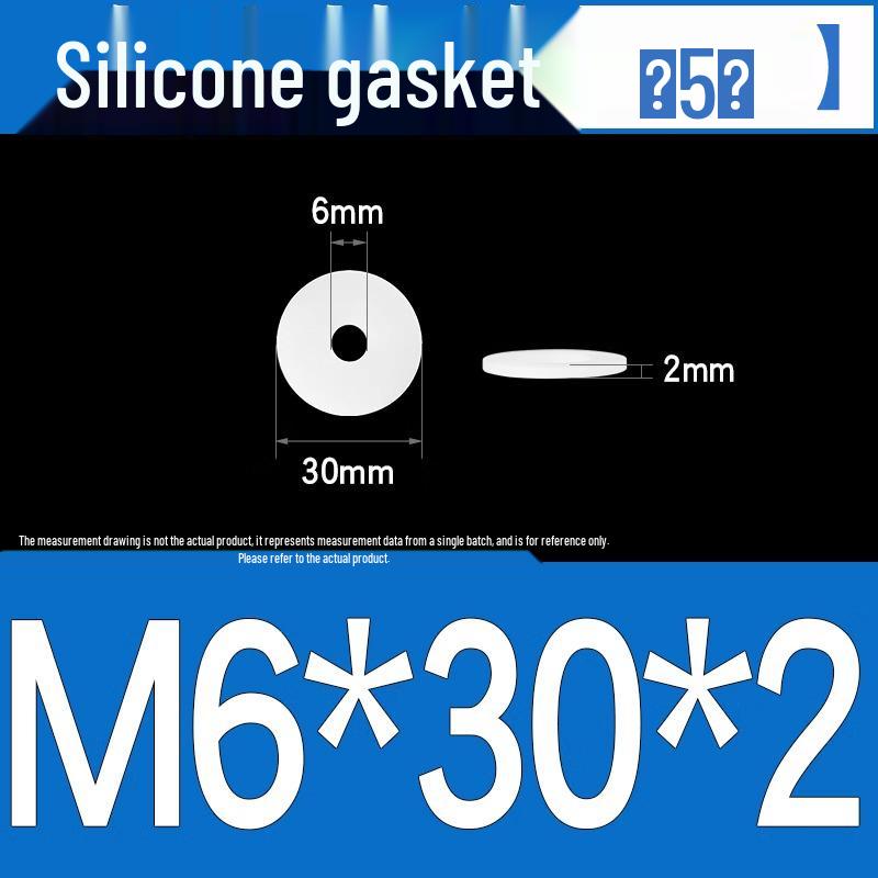 Silicone High-Temp Waterproof Gasket & Shock Absorbing Seal Pad