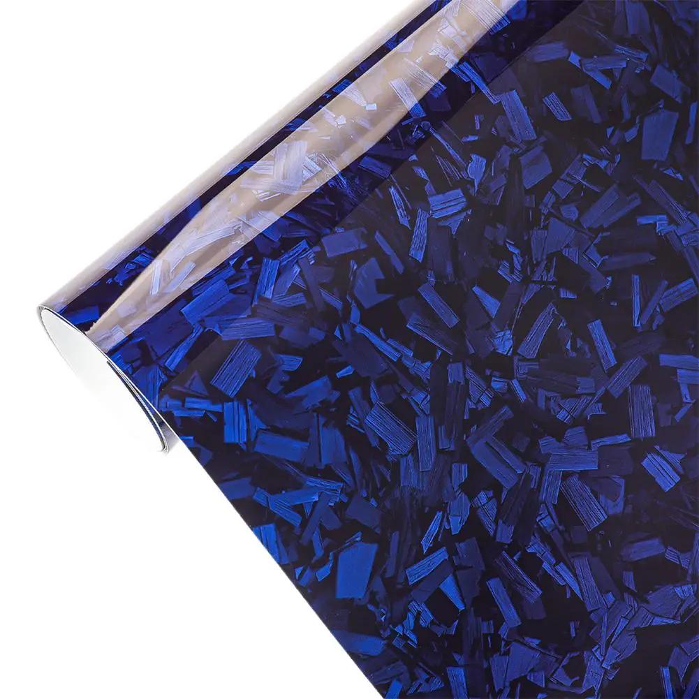 

Forged Carbon Fiber Wrap Color Change Car Sticker PET Decals Accessories Car Film Auto Wrapping Adhesive Free Self Vinyl Bu F8J2