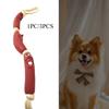1pc/3pcs Dog Chewing Toy Simulated Sausage Shape Interactive Training Cleaning Teeth Dog Toy Cotton Rope Dog Accessories