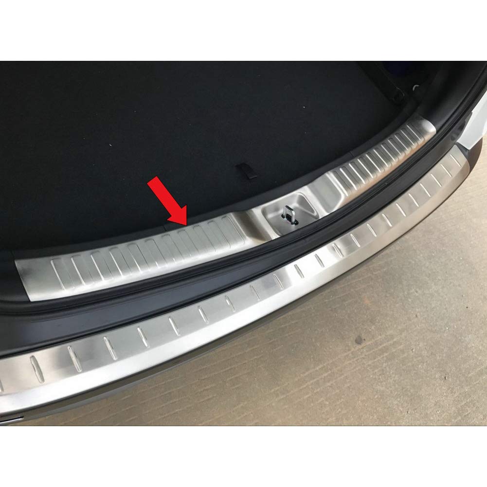 RUIQ Honda Ny 5. Generasjon August 2018 Eksklusivt Interiør Rustfritt Stål Bagasje Sparkeplate Sliteplate Bakre Indre Slitebeskyttelse Deksel Beskyttelsesbrett