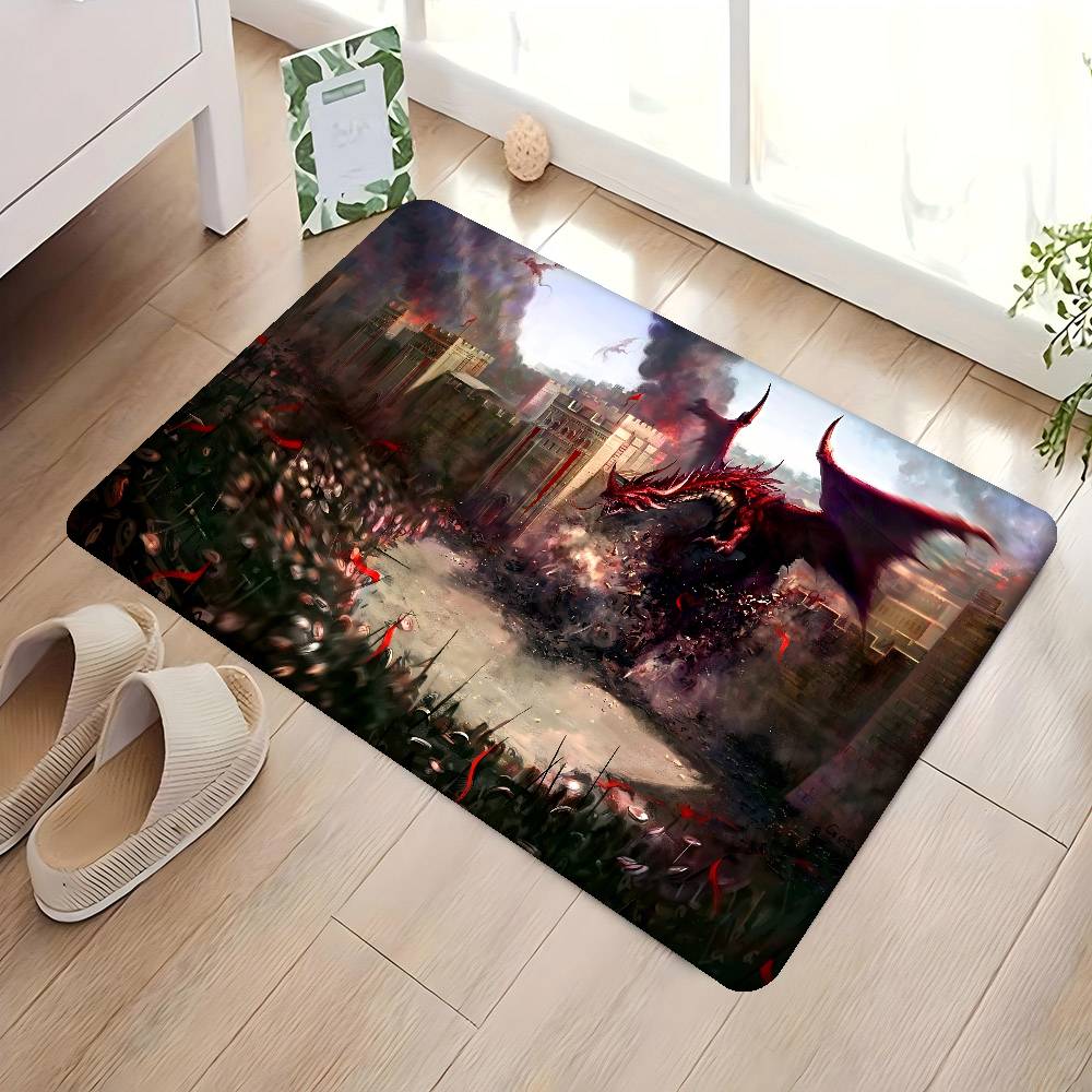 Dungeons And Dragons Entrance Door Mat Nordic Style Home Doormat Bathroom-Toilet Mats Bedroom Hotel Decor Mat