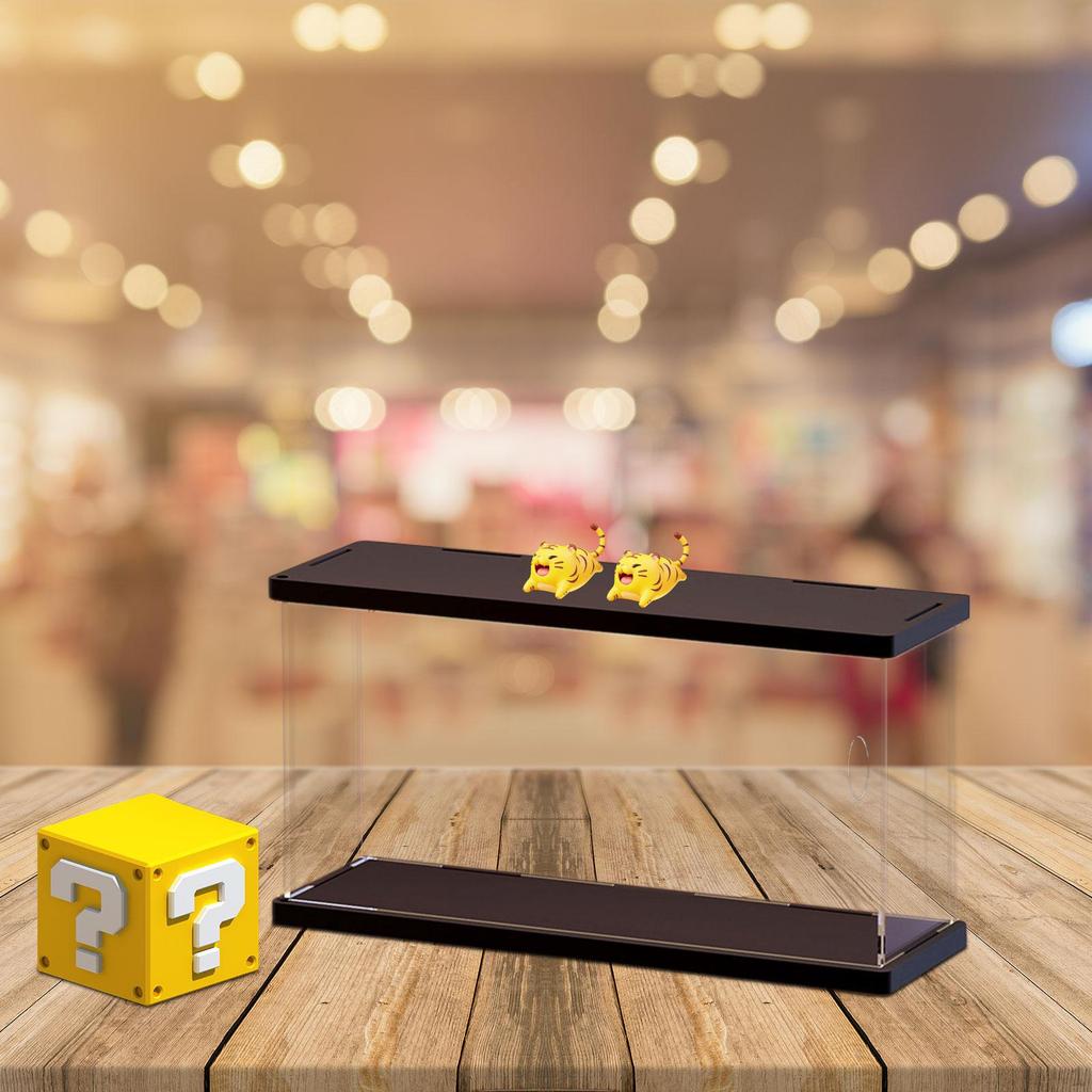 30x10x13,4cm Klare Acryl-Vitrine Figur für Büro Actionfiguren Parfüm