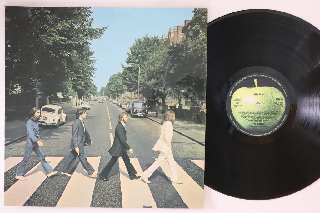 LP Record BEATLES - Abbey Road PCS7088 APPLE 1970 UK Rock Used