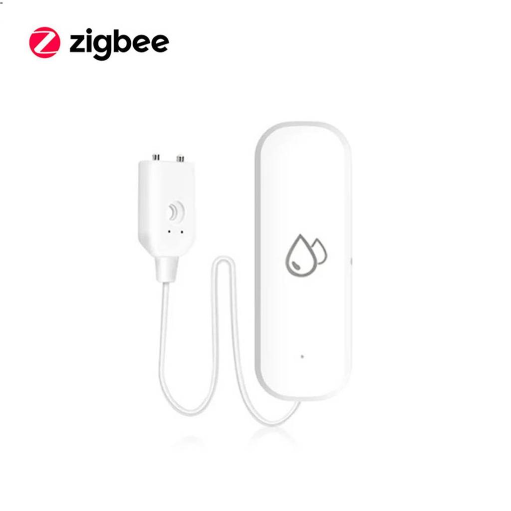 A96I-3X Tuya Zigbee Water Sensor Alarm Water Leak Detector Flood Alert Overflow Security Alarm System Works