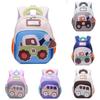 Childrens Car Pattern School Bag For Toddlers Boys And Girls Made Of Durable Oxford Material