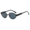New Sunglasses For Women And Men UV400 Sun Glasses Alloy Oval Eyewear