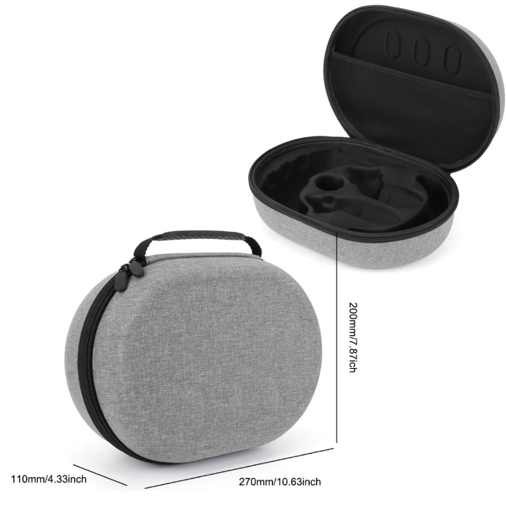 

Сумка для хранения EVA для Meta Quest 3 Портативная коробка Дорожный защитный чехол для переноски с плечевым ремнем для аксессуаров VR Meta Quest3