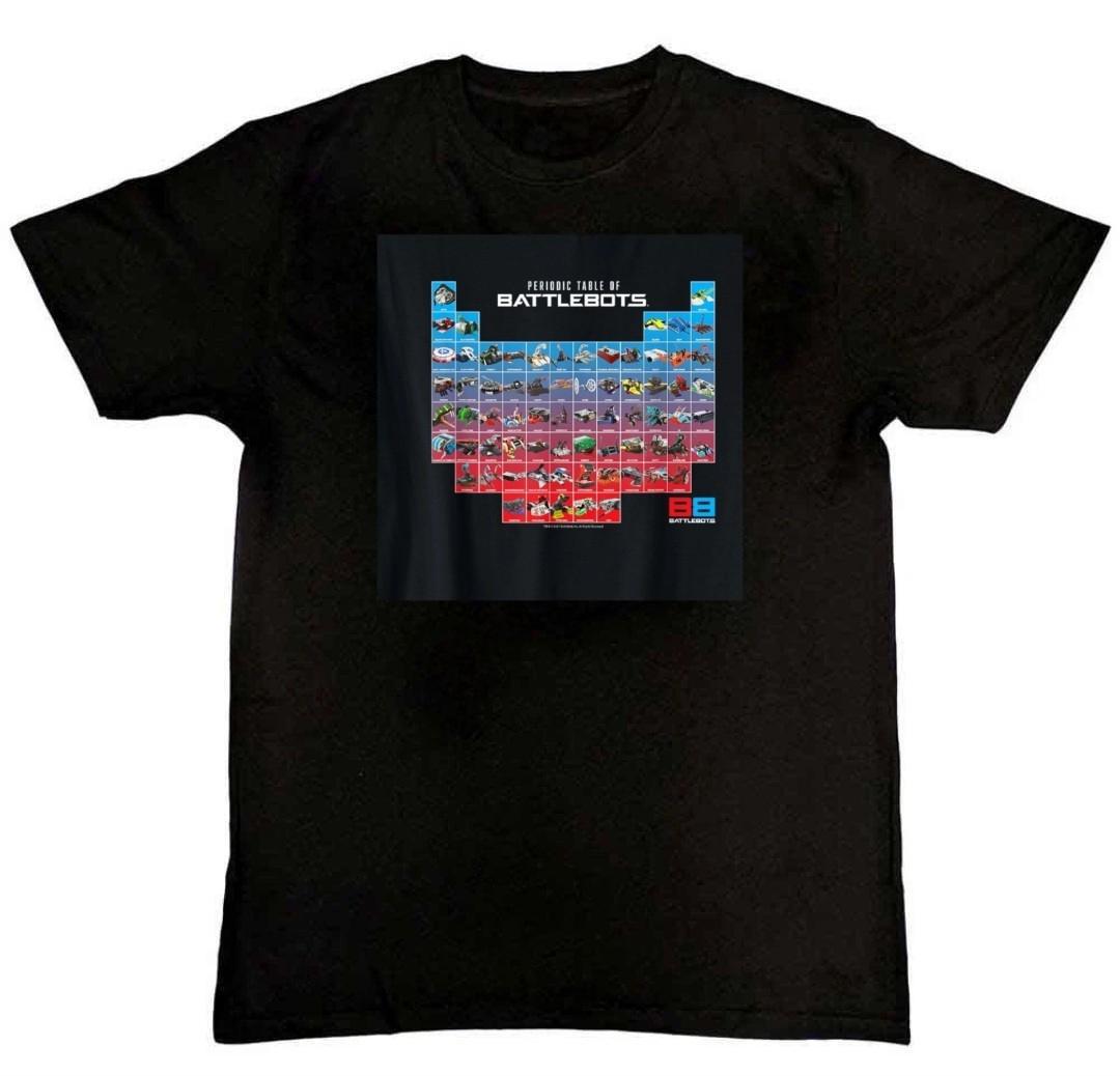 BattleBots Periodic Table BattleBots Mens T-Shirt M