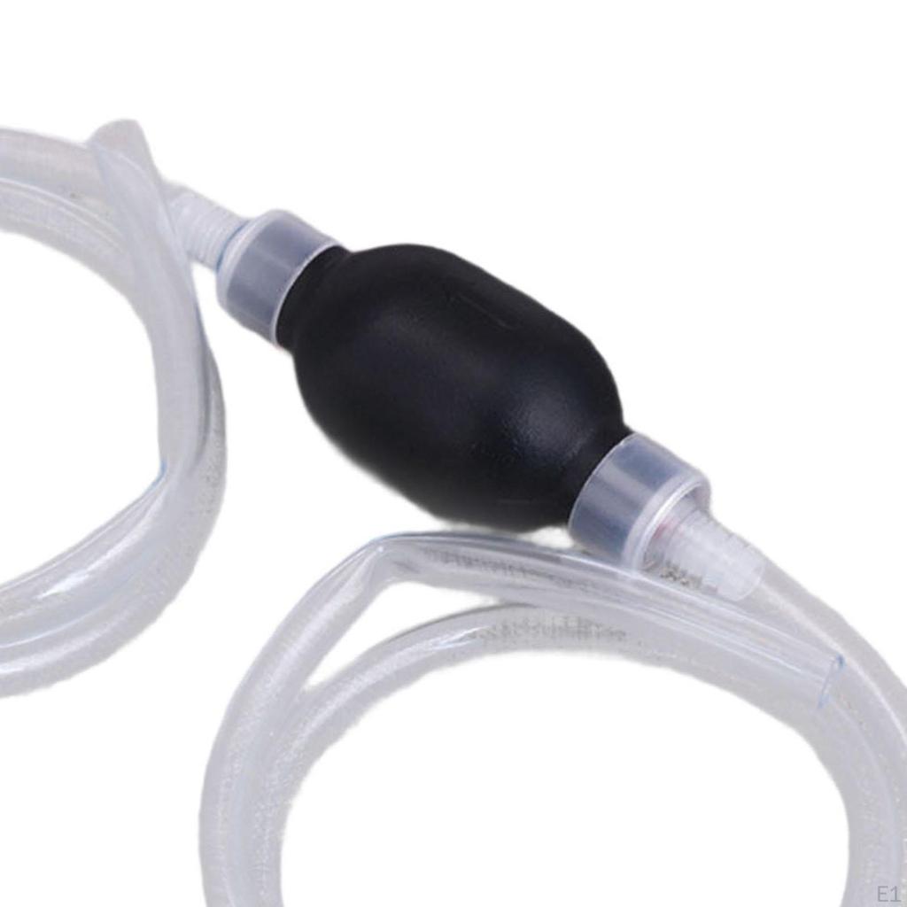 Gas Siphon Pump 1.75M, Fuel Transfer Pump, Multifunctional, Portable, Manual for Liquid
