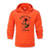 Autumn and Winter New Personalized 1980 Flower Printed Clothing Men and Women Hoodie Lovers Pullover Jogging Sports Hoodie