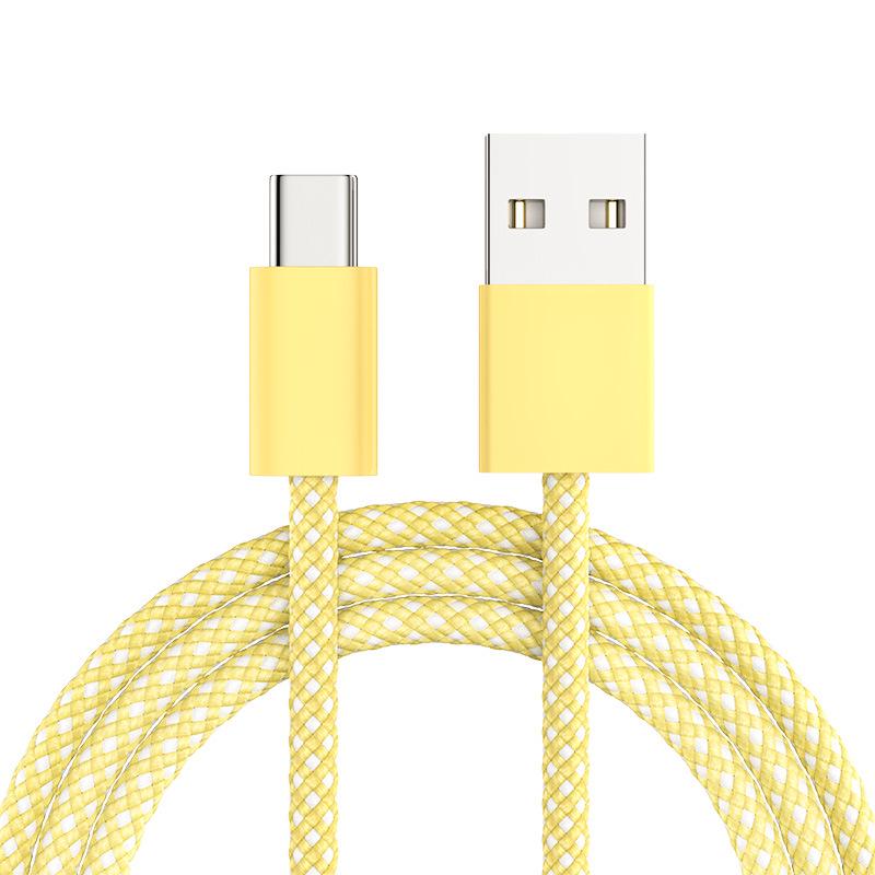 Macaron Color Type-C Data Cable for Apple 15/16, Samsung - Fast Charging USB Cable