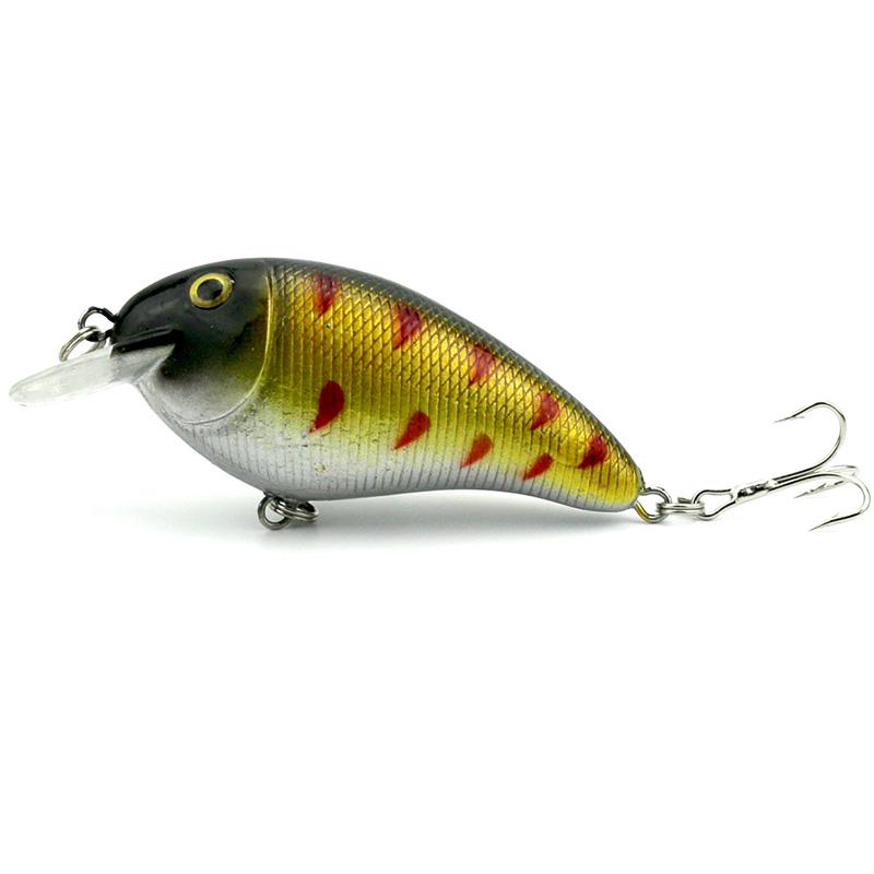 1 шт. HENGJIA Crankbait 0,53 унции/3,26 дюйма пластиковые рыболовные снасти воблер для щуки дубильная кора
