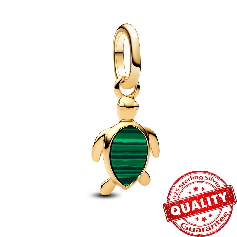 Colorful Chakra Heart Mini Dangle Charm Fit Brand Me/Moment Bracelet Copper Enamel & Crystal Jewelry Pendant Gift